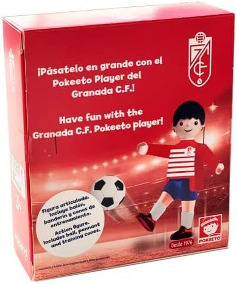 POKEETO, Figura Jugador Granada CF, Coleccionables De 8 Cm Para Exhibición, Idea De Regalo Para Niños Y Adultos, Coleccionistas, EF15570