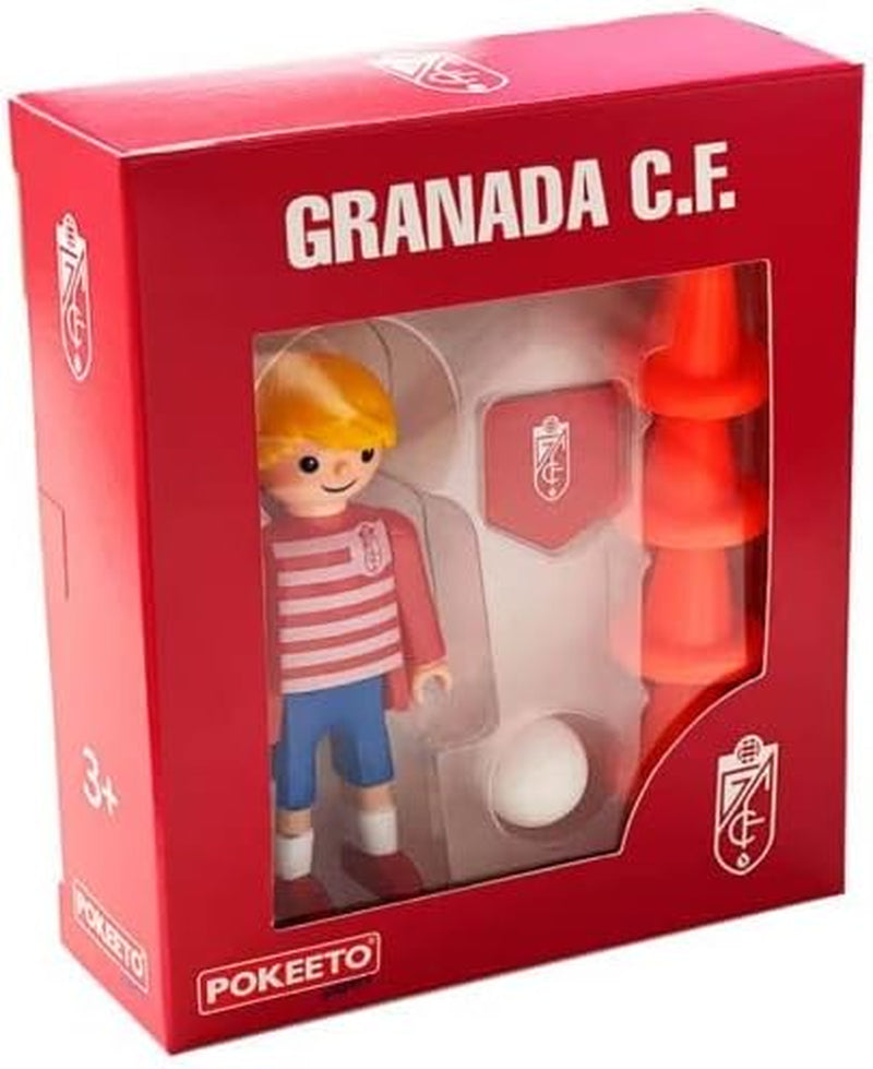 POKEETO, Figura Jugador Granada CF, Coleccionables De 8 Cm Para Exhibición, Idea De Regalo Para Niños Y Adultos, Coleccionistas, EF15570