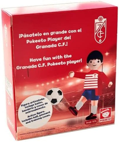 POKEETO, Figura Jugador Granada CF, Coleccionables De 8 Cm Para Exhibición, Idea De Regalo Para Niños Y Adultos, Coleccionistas, EF15570
