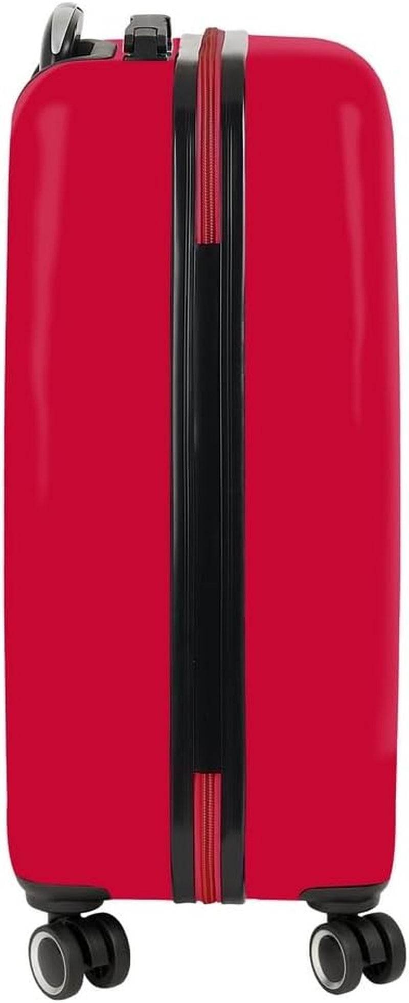 Sevilla FC - Trolley De Cabina 20 Pulgadas, Maleta Con Ruedas, Candado De Seguridad, Maleta Ligera, 34.5X20X55 Cm